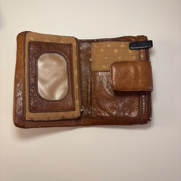 Fossil Leather Wallet Long Live Vintage1954 - Picture 4 of 5